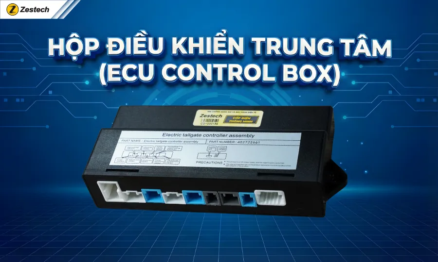 Hộp điều khiển trung tâm của Cốp điện Zestech ZCop