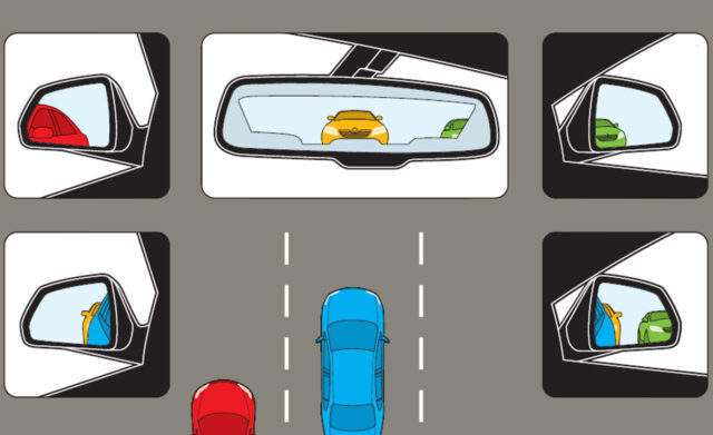 Cách chỉnh gương chiếu hậu ô tô
