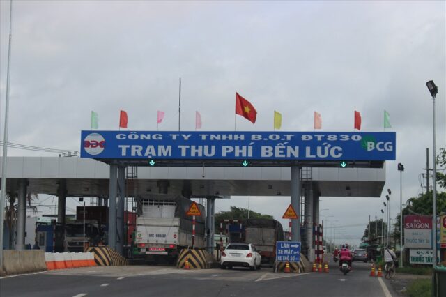 trạm thu phí đường bộ tại Việt Nam