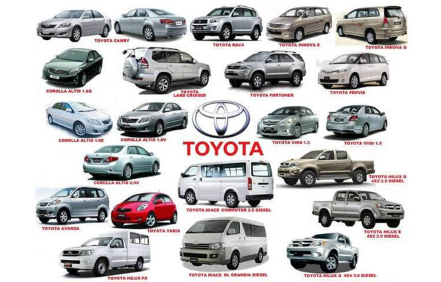 Các mẫu xe Toyota