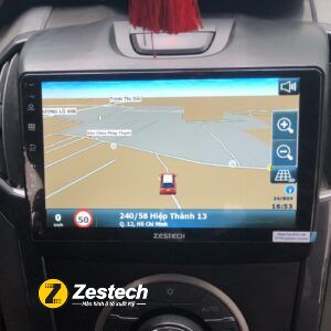 Lắp đặt màn hình android ô tô Chevrolet Colorado 2021