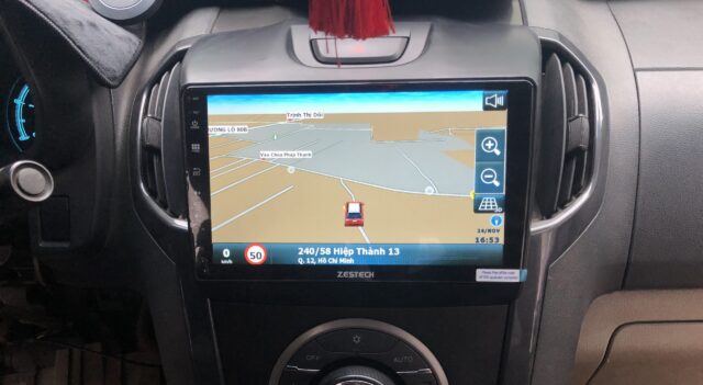 màn hình android Chevrolet Colorado