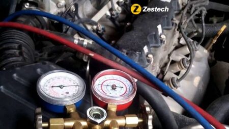 Gas điều hòa ô tô: Cách kiểm tra và quy trình nạp
