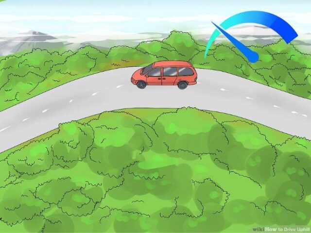 lái xe ô tô an toàn khi di chuyển đường đồi núi