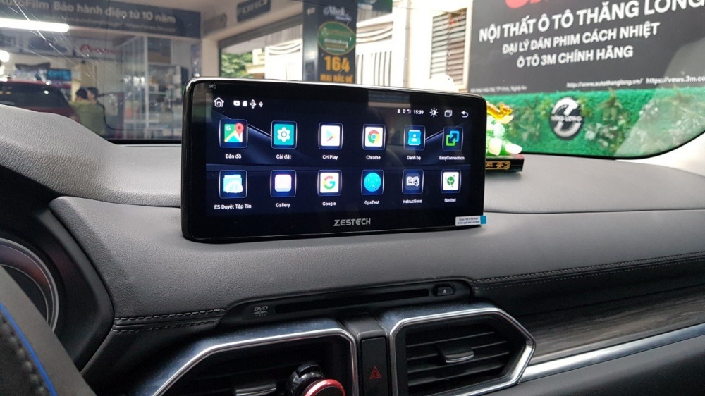 Lắp đặt màn hình cho xe Mazda CX8 2021