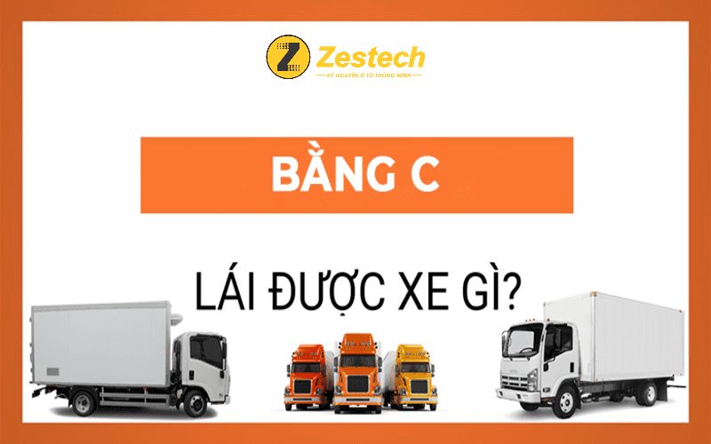 Giải đáp thắc mắc bằng C lái xe gì?