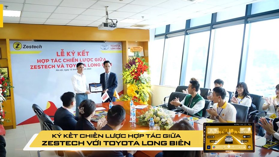 Ký kết chiến lược hợp tác với Toyota Long Biên