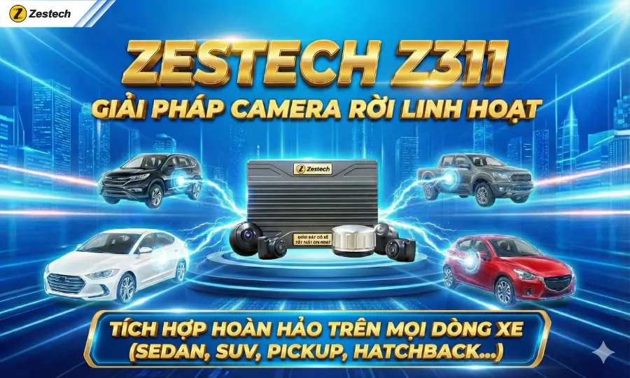 Tại sao nên chọn Camera 360 Zestech Z311?