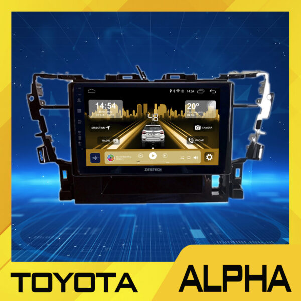 Toyota Alpha lap man hinh 10 inch