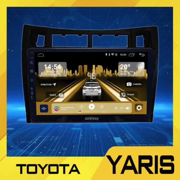 Toyota Yaris 2008 2014 man hinh 9inch Z800new 1 768x768 1