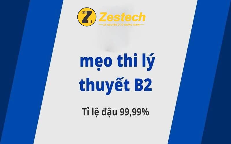 Mách bạn mẹo thi lý thuyết B2 mà ai cũng nên biết