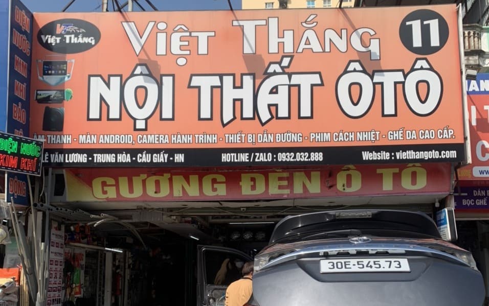 Nội thất ô tô Việt Thắng