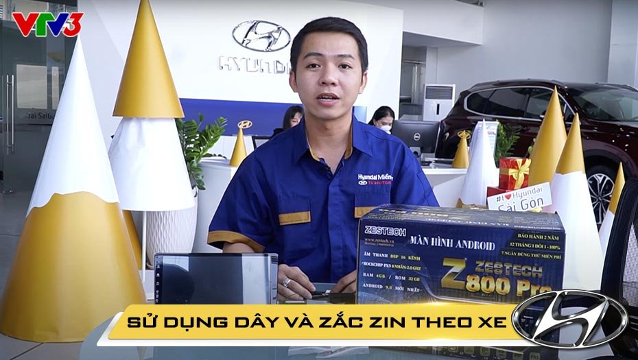 Kỹ thuật viên Hyundai Sài Gòn đánh giá về màn hình Zestech
