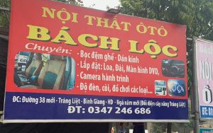 Nội thất ô tô Bách Lộc – 3401
