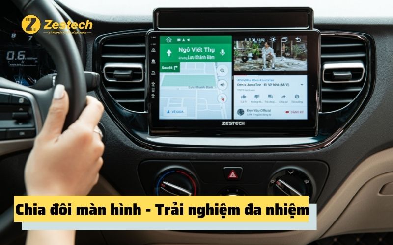 Hướng dẫn cách chia đôi màn hình android ô tô đơn giản nhất