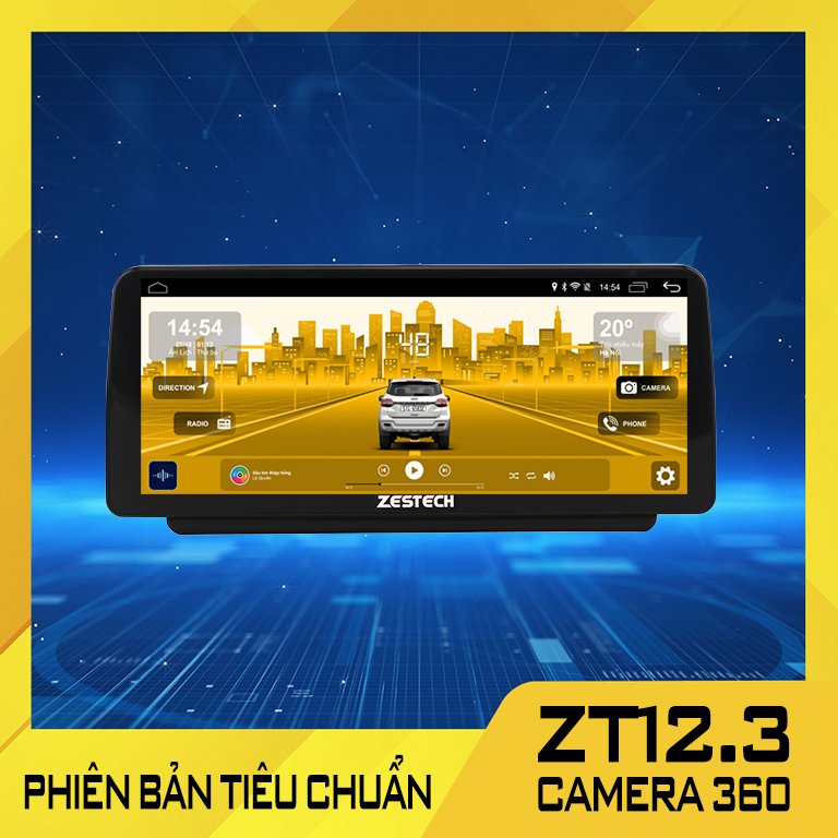 ZT12.3 bản tiêu chuẩn camera 360