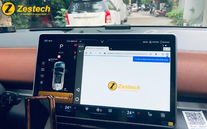 Chế độ bảo hành của Android Box Zestech tích hợp trên xe điện