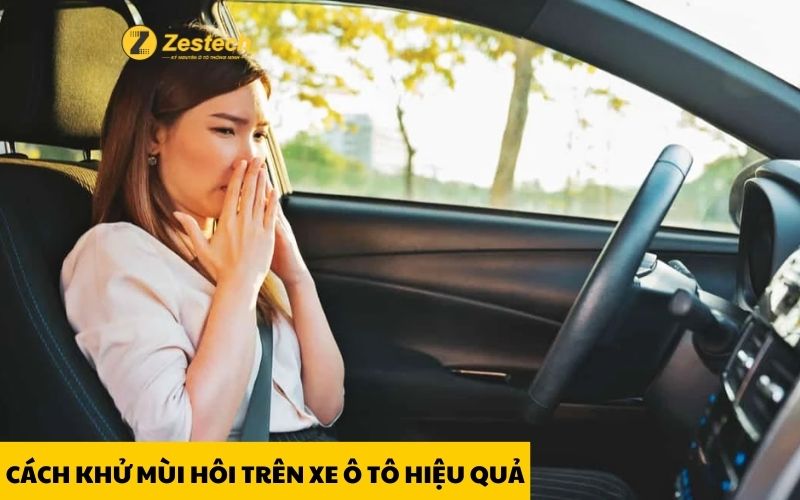 Tổng hợp cách khử mùi hôi trên xe ô tô hiệu quả nhất