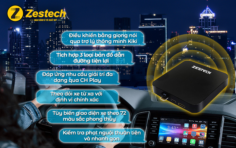 Tính năng của Android Box cho xe Kia Sedona