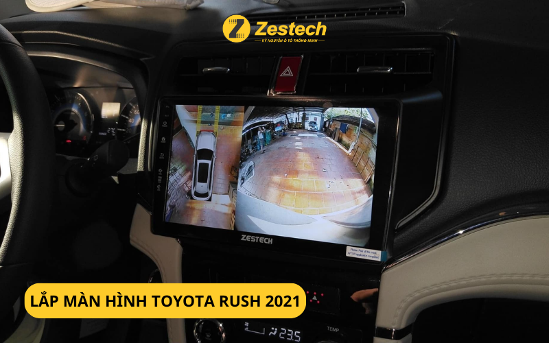 Lắp màn hình Toyota Rush 2021 – Sự nâng cấp hoàn hảo cho xế yêu