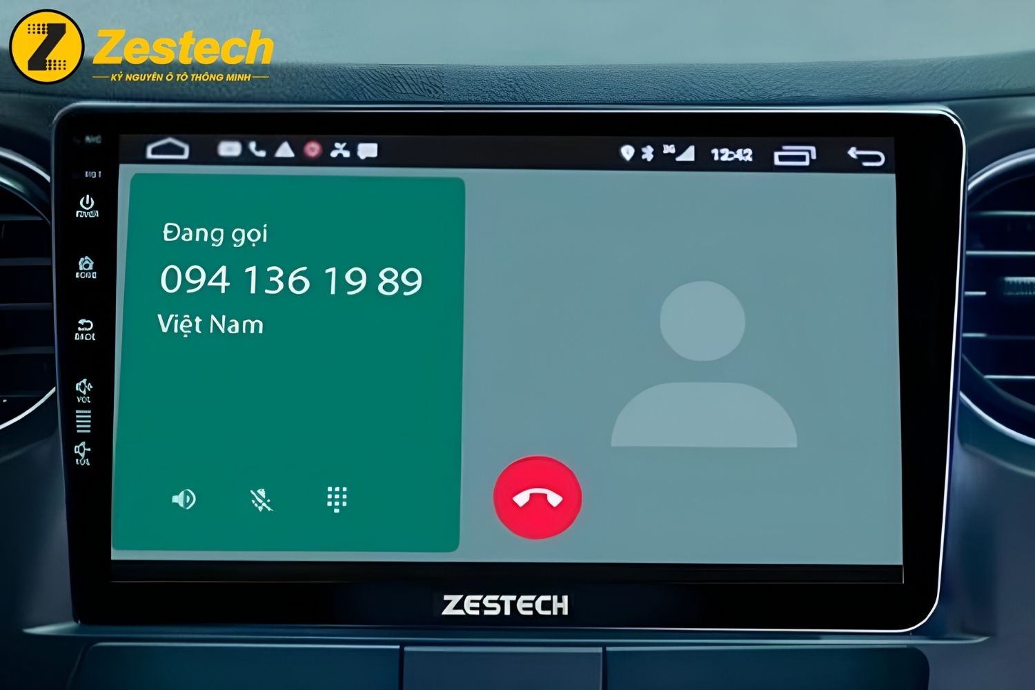 Điều khiển Màn hình Android cho xe Hyundai i10 bằng giọng nói