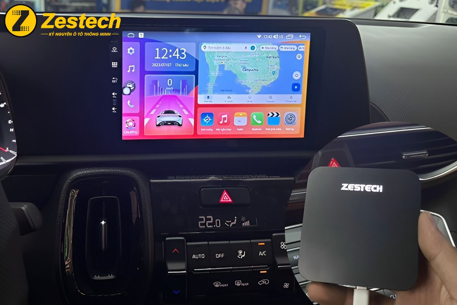 Android Box cho xe Kia Sonet là thiết bị thông minh giúp bạn theo dõi phạt nguội