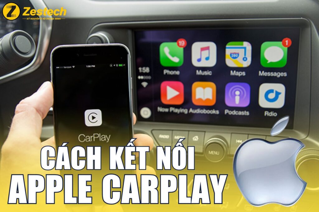Apple Carplay là gì? Cách kết nối Apple Carplay với xe ô tô