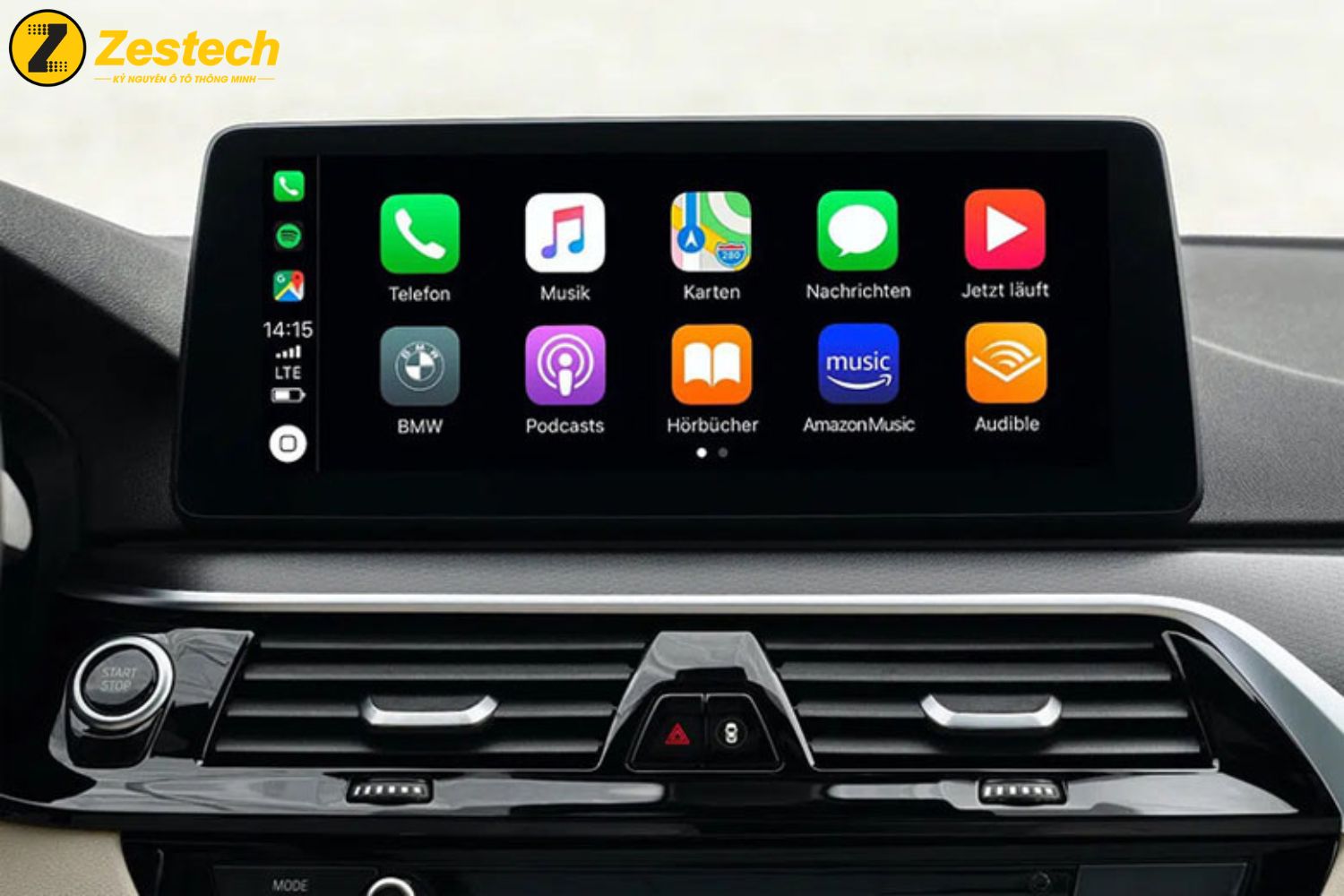 Cách kết nối Apple Carplay với màn hình ô tô