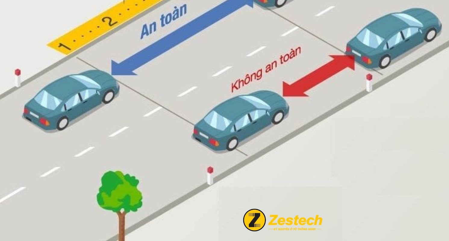 Quy định về khoảng cách an toàn giữa các xe ô tô
