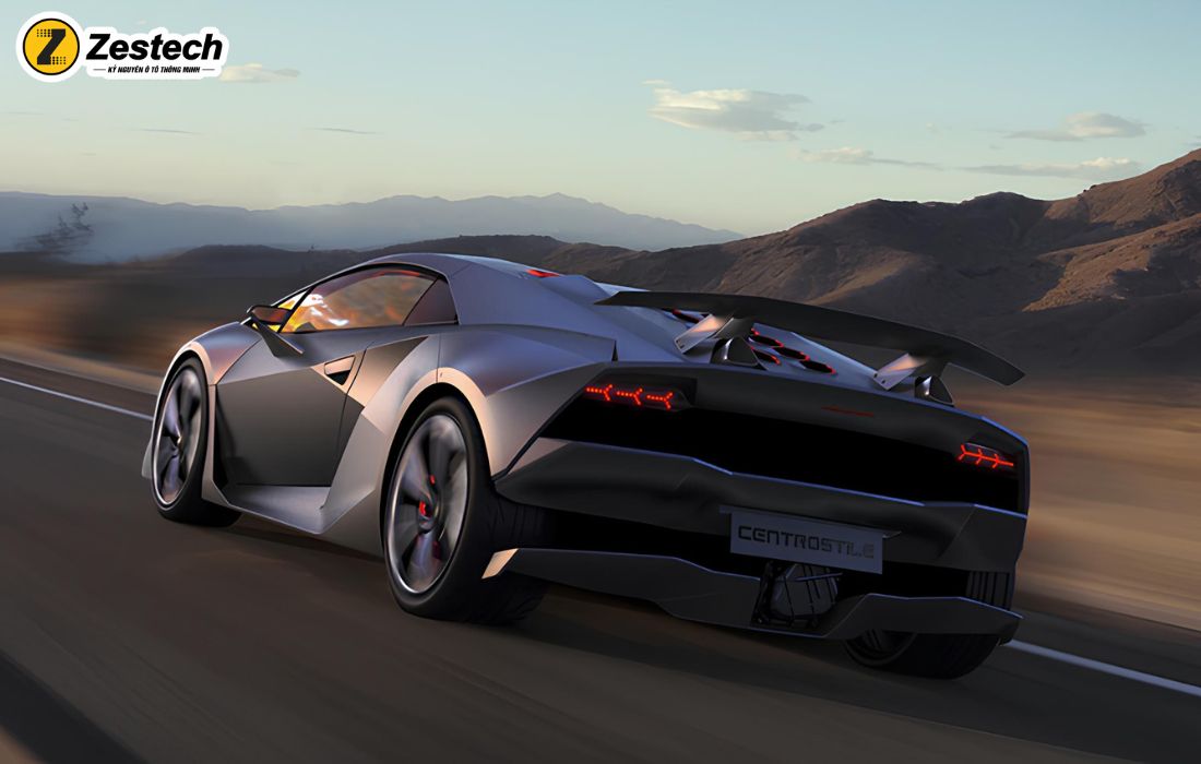 Thiết kế Lamborghini Sesto Elemento đậm chất thể thao và mạnh mẽ
