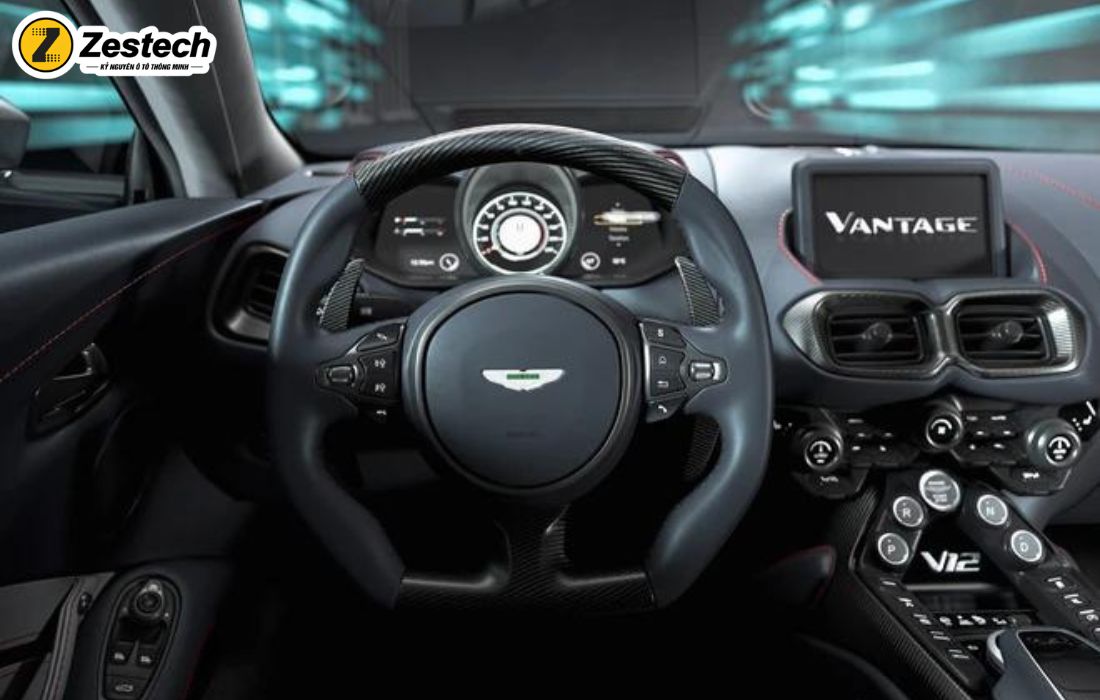 Aston Martin Vantage được trang bị vô vàn thiết bị tiện nghi