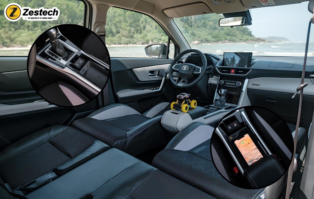 Toyota Veloz 2022 có thiết kế nội thất đậm chất MPV