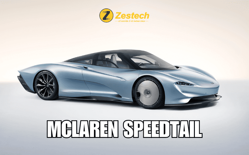 Đánh giá siêu xe McLaren Speedtail hơn 140 tỷ lăn bánh