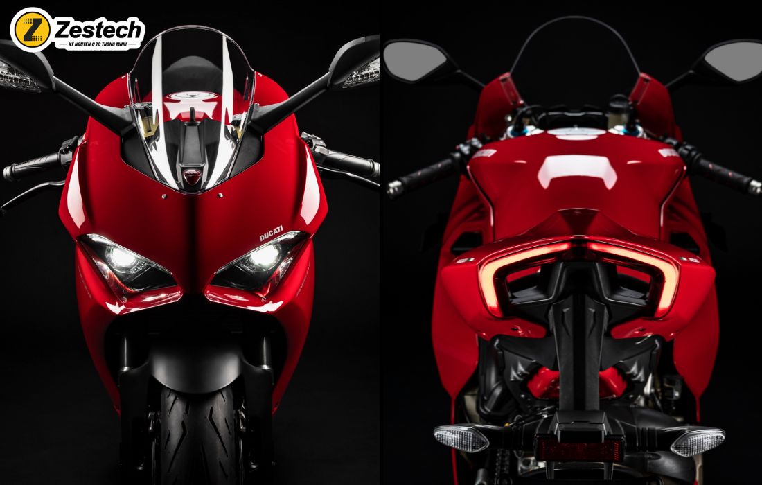 Ducati Panigale V4 được trang bị đèn LED hiện đại