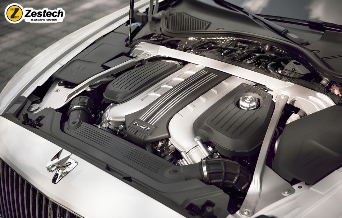 Bentley Flying Spur sử dụng động cơ V8 4.0L TwinTurbo