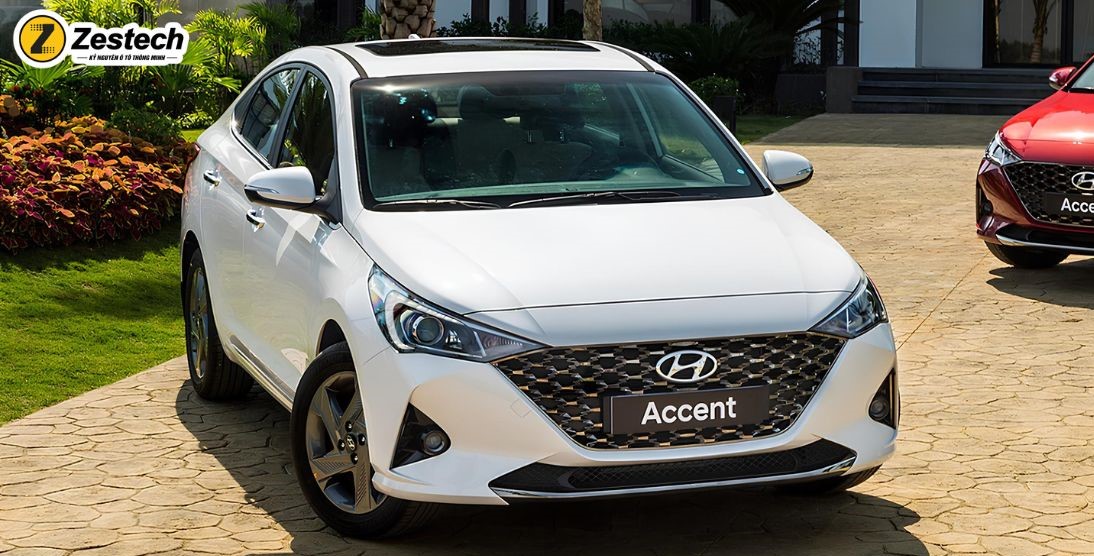 Kích thước xe 5 chỗ - Hyundai Accent