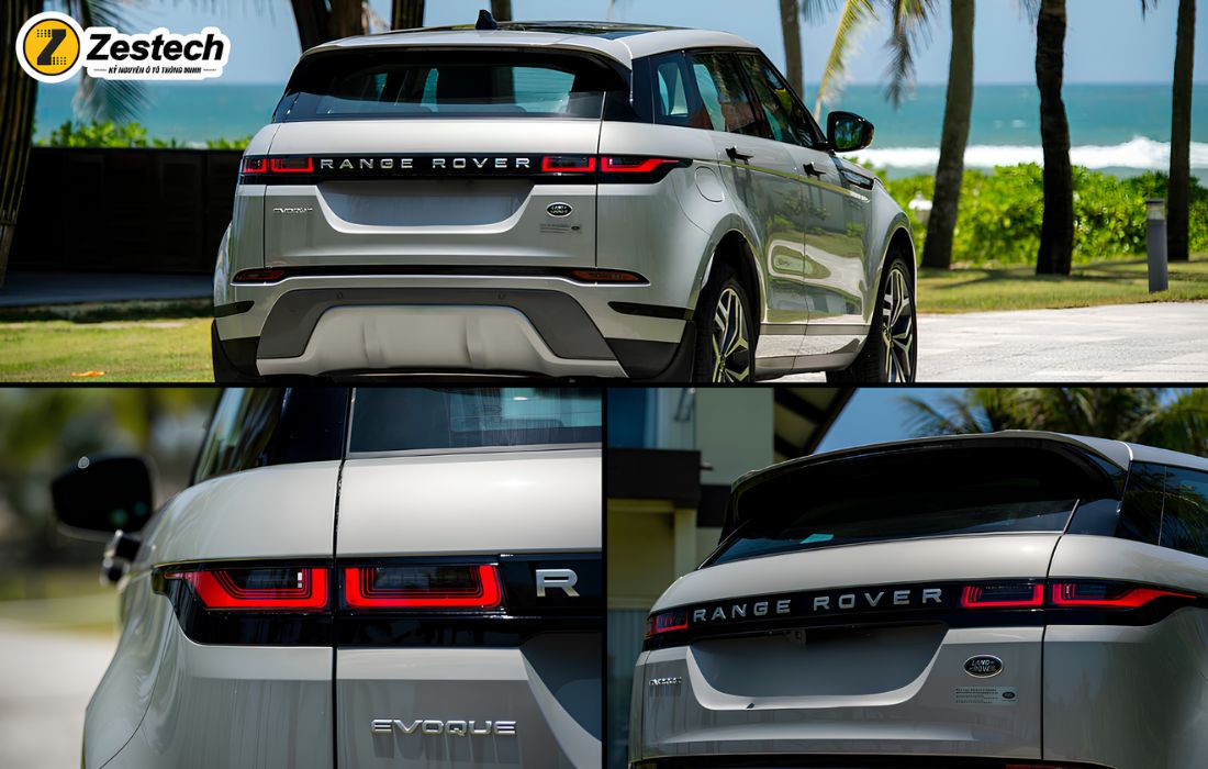 Thiết kế đuôi xe Range Rover Evoque 2015 nổi bật
