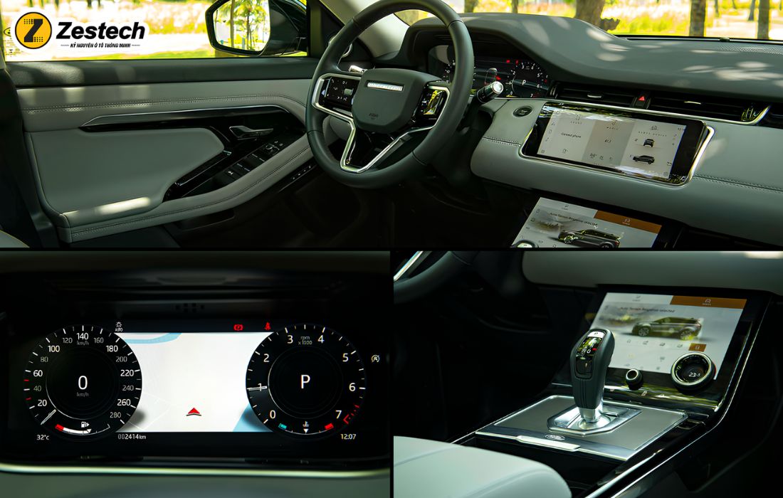 Range Rover Evoque 2015 trang bị nhiều tiện ích thông minh