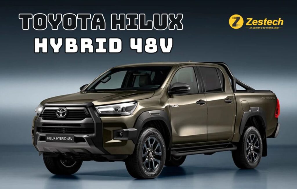 Toyota Hilux Hybrid 48V có gì hấp dẫn người dùng?