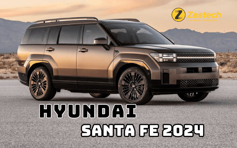 Hyundai Santa Fe 2024 “lột xác” với diện mạo hoàn toàn mới