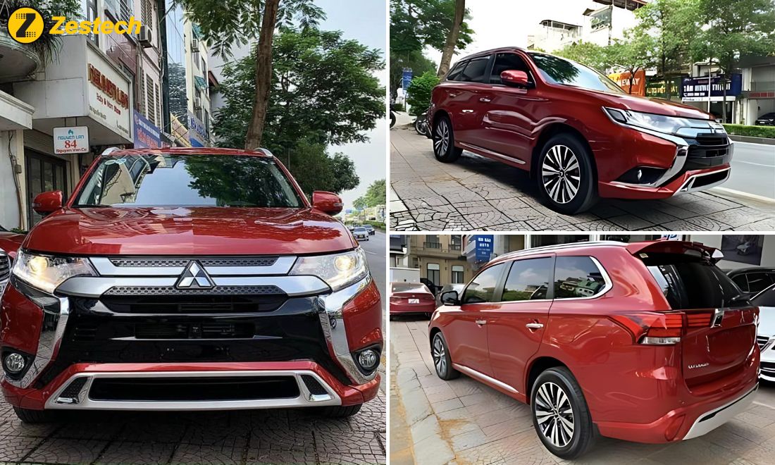 Mitsubishi Outlander 2023 mang đến một diện mạo mới