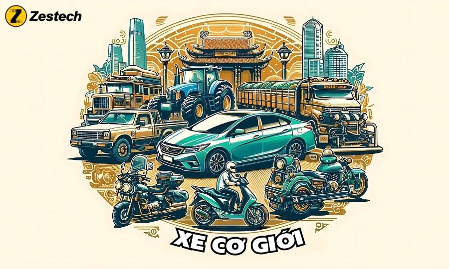 Tổng quan về xe cơ giới và các loại xe cơ giới