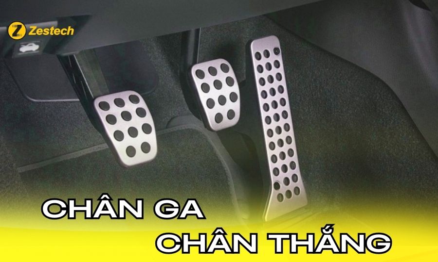 Hướng dẫn kỹ năng đạp chân ga chân thắng cho người mới