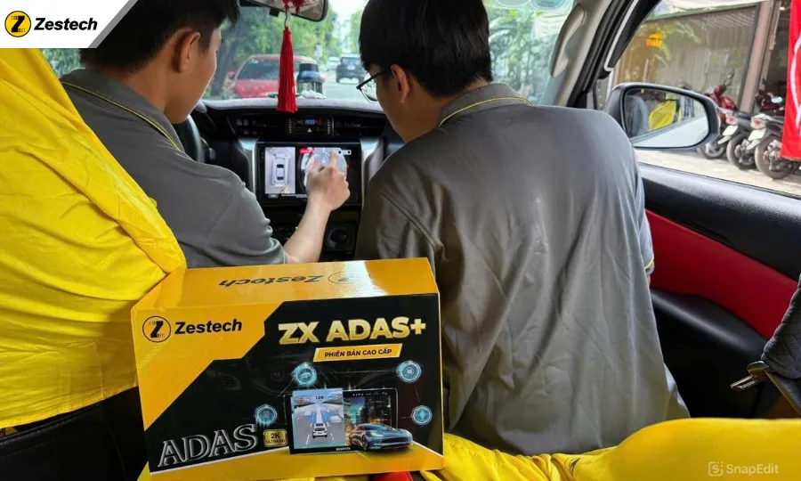 KTV nâng cấp hệ thống ADAS cho ô tô cũ