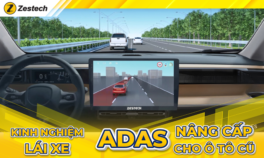 Nâng cấp hệ thống ADAS cho ô tô cũ giúp lái xe an toàn hơn