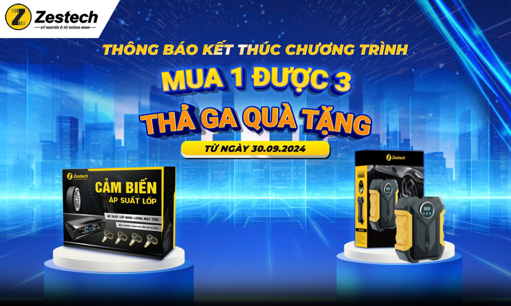 Thông báo kết thúc chương trình: Mua 1 được 3 – Thả ga quà tặng