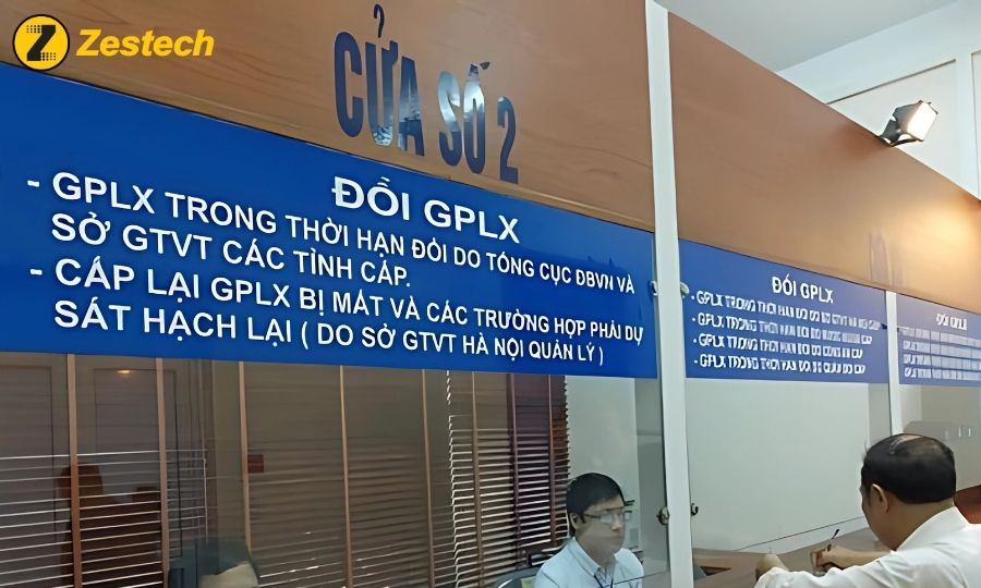 Cách làm lại bằng lái xe máy trực tiếp