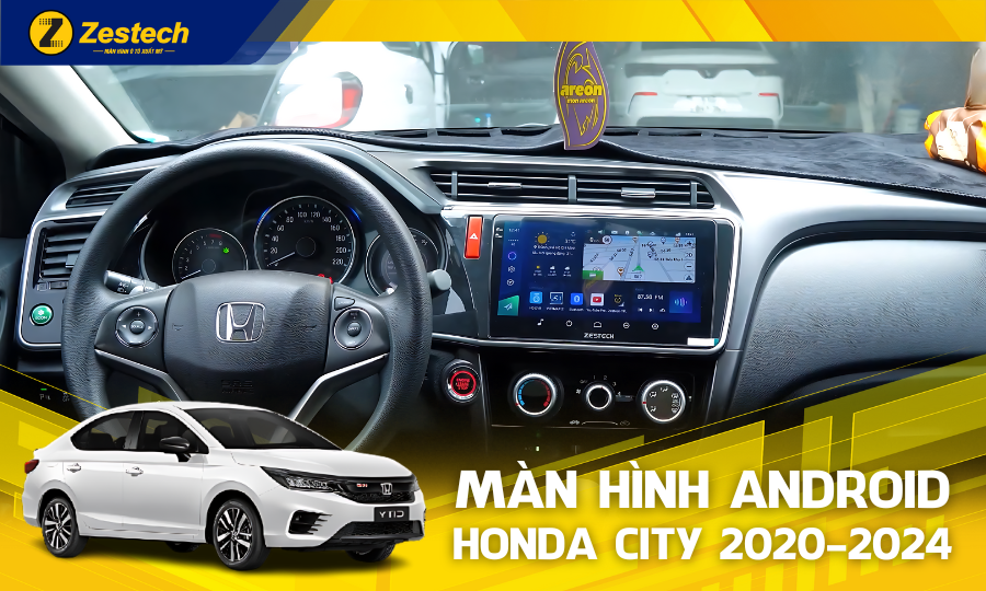 ZX10+ Bản Cao Cấp – Màn hình ô tô cho xe Honda City 2020-2024