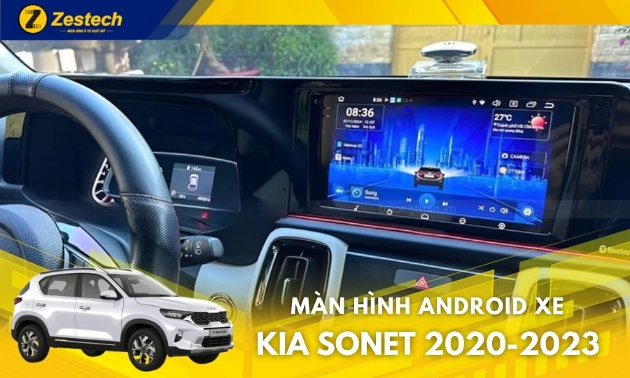 Zestech 360 Base – Màn hình ô tô cho xe Kia Sonet 2020-2023