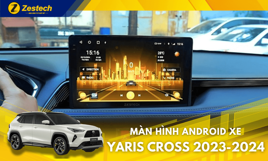 Z18 360 – Màn hình ô tô cho xe Toyota Yaris Cross 2023-2024